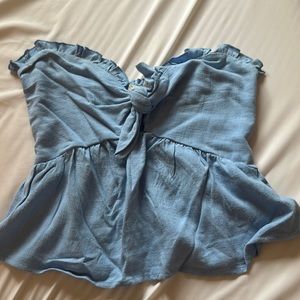 Blue Summer Top